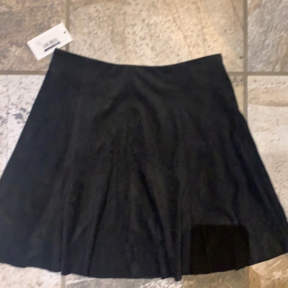 BB Dakota suede skater skirt